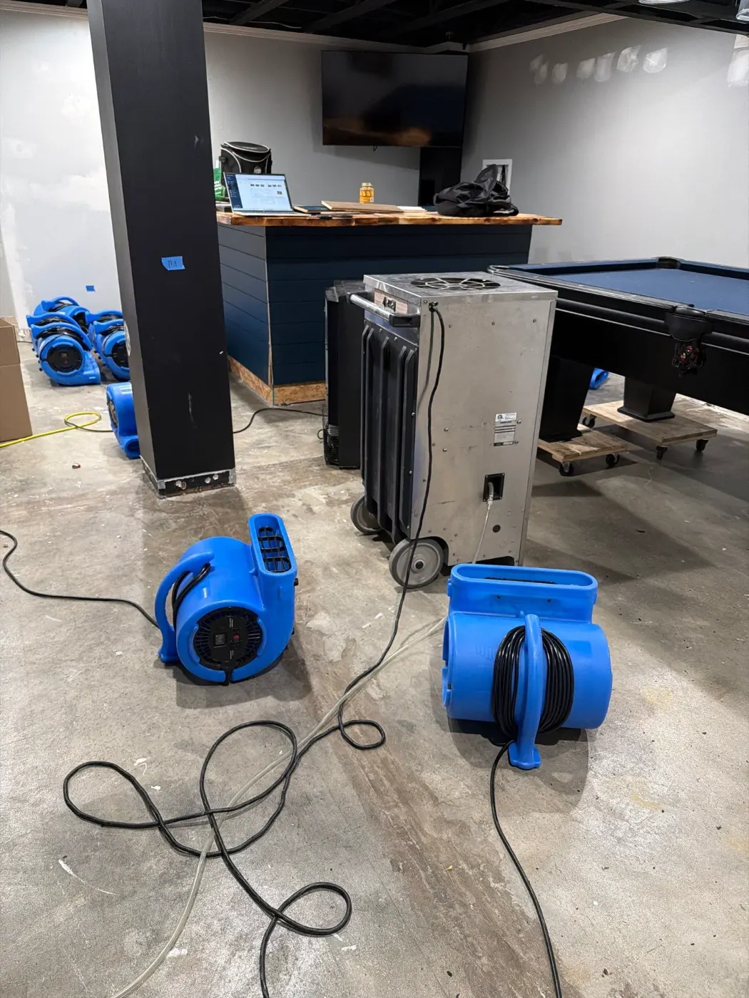 Documented commercial restoration in Stony Creek, IN