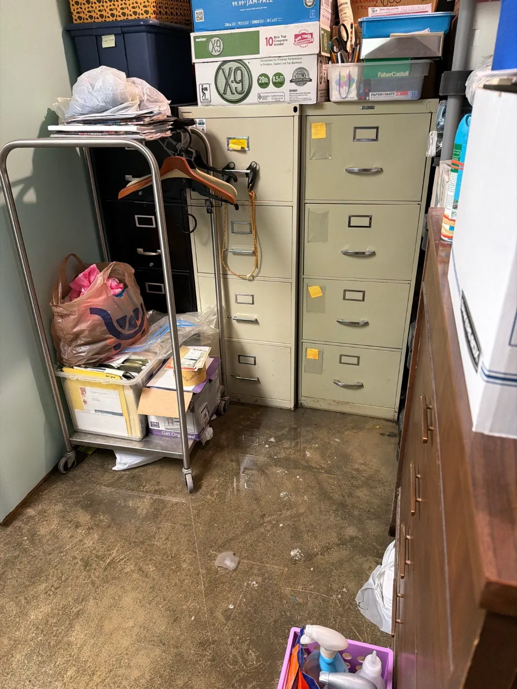 Large-scale water extraction in Stony Creek business space